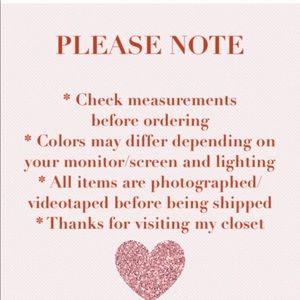 Important message from seller